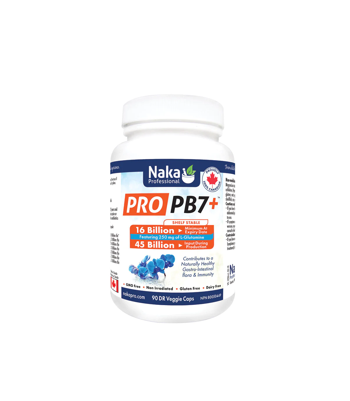 Naka Pro PB7+ 45BIL 90 DR Vegi Capsules Shelf Stable | Unbeatable Prices, Daily Deals | VITASHOP
