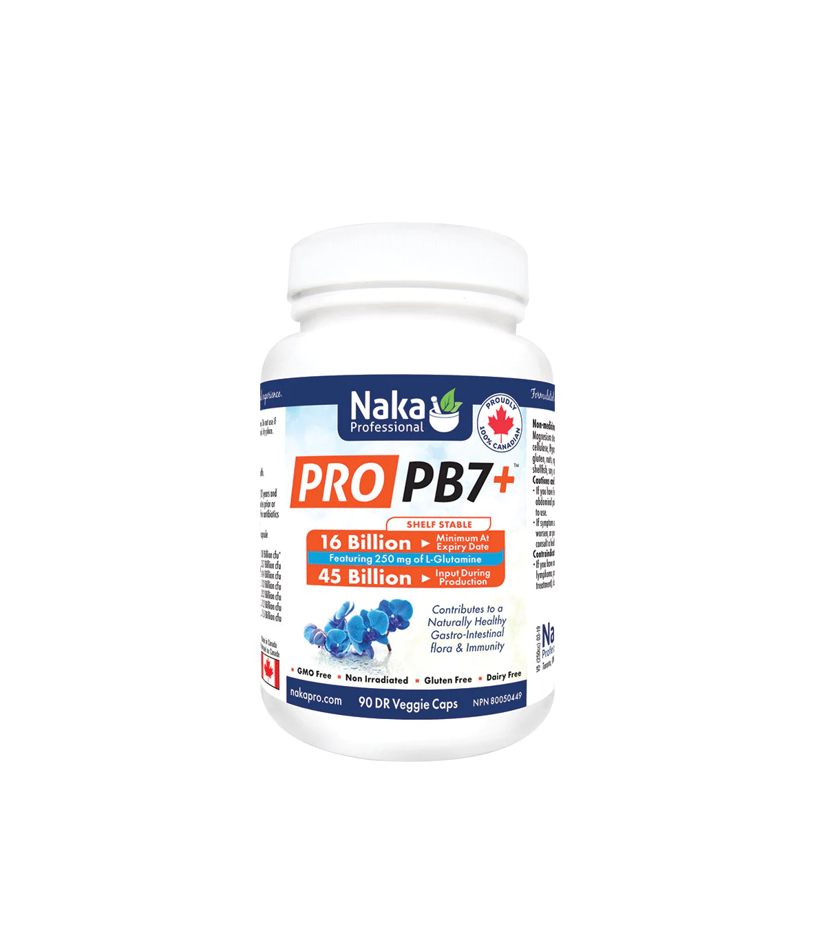 Naka Pro PB7+ 45BIL 90 DR Vegi Capsules Shelf Stable | Unbeatable Prices, Daily Deals | VITASHOP
