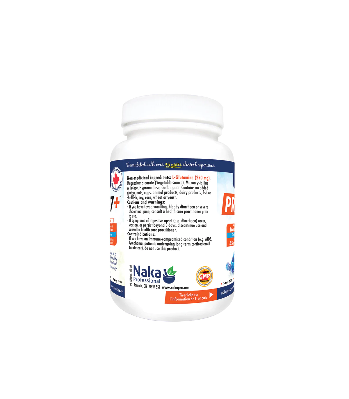 Naka Pro PB7+ 45BIL 90 DR Vegi Capsules Shelf Stable | Unbeatable Prices, Daily Deals | VITASHOP