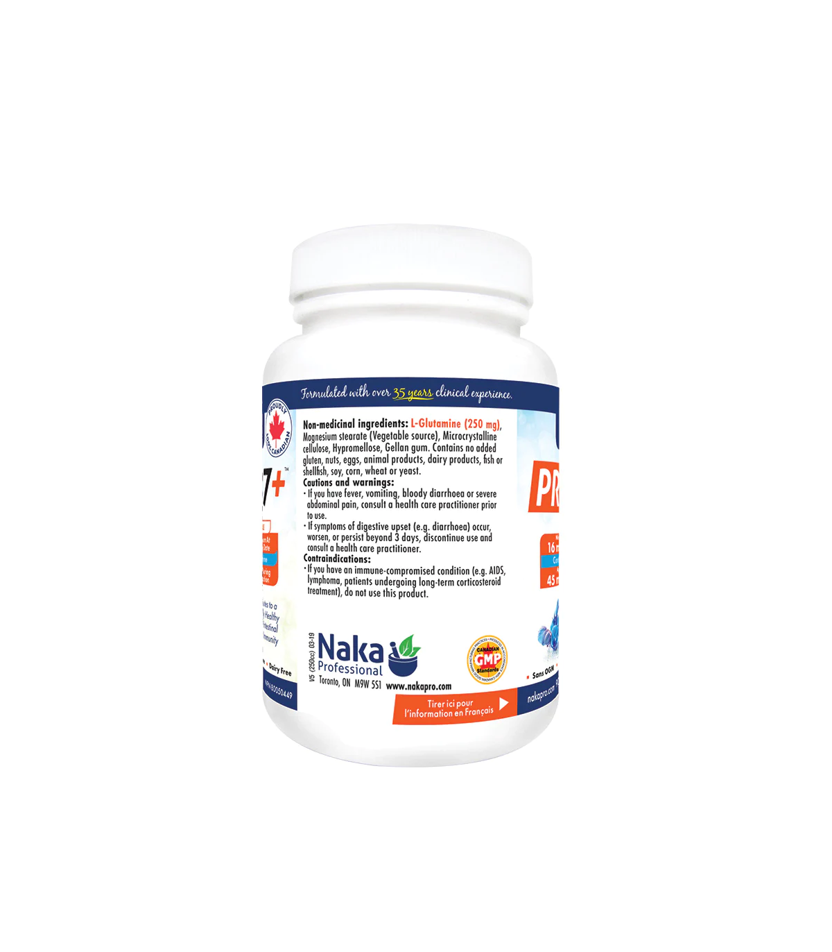 Naka Pro PB7+ 45BIL 90 DR Vegi Capsules Shelf Stable | Unbeatable Prices, Daily Deals | VITASHOP