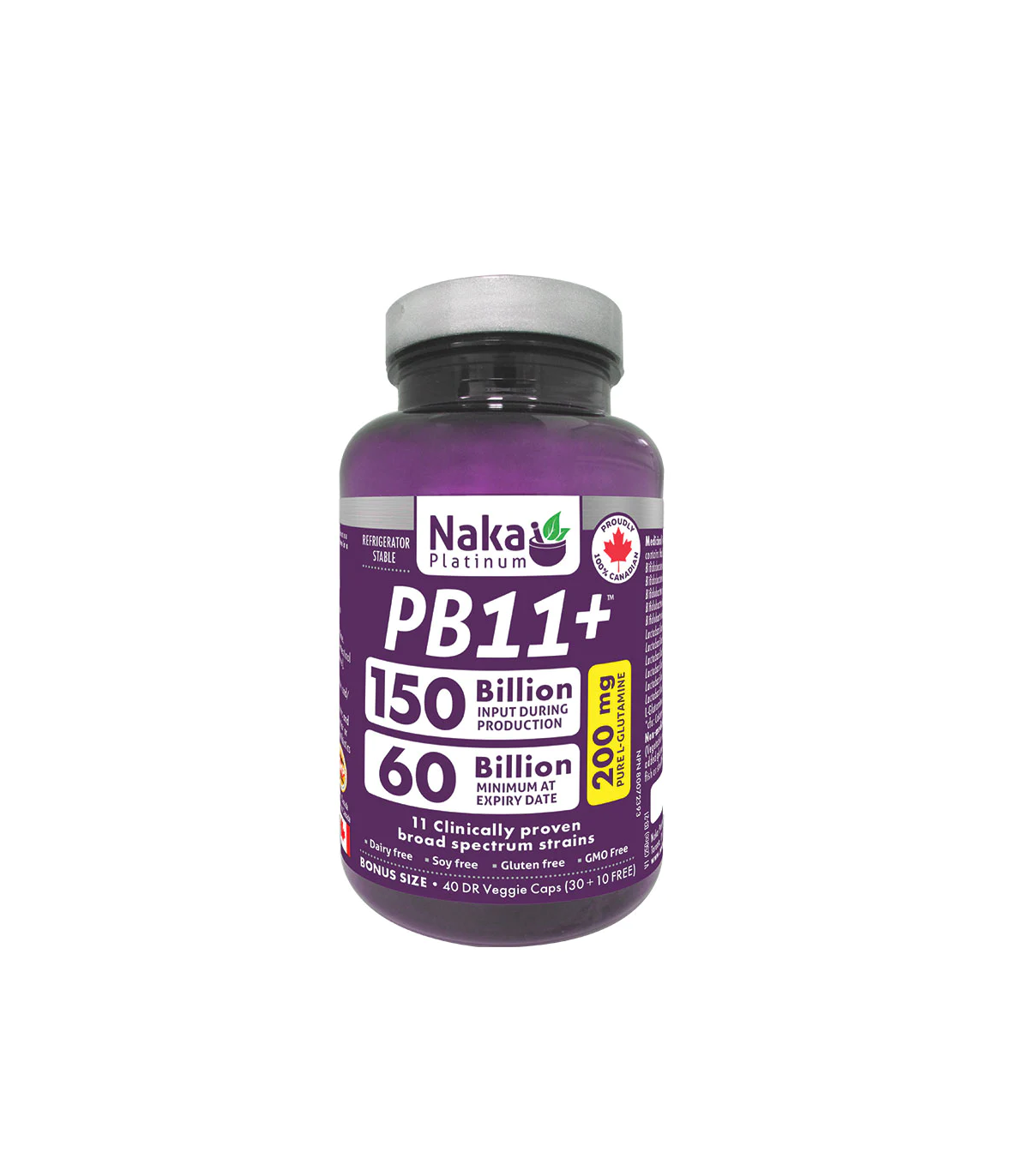 Naka 나카 Platinum Pb11+ 60 Bill 40 DR 베지 캡슐 | 매일 업데이트되는 특가 상품 | VITASHOP