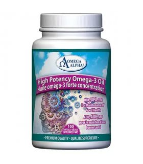 High Potency Omega‐3 Oil 100 Softgels | Safest & Easiest Shopping Vitamins Online | VITASHOP