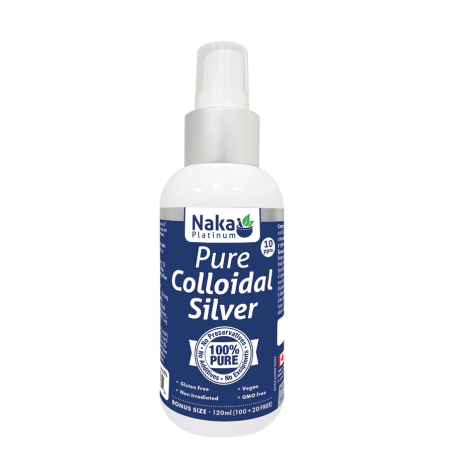 Naka 나카 백금 콜로이드 실버 10ppm 스프레이 120ml | 매일 업데이트되는 특가 상품 | VITASHOP