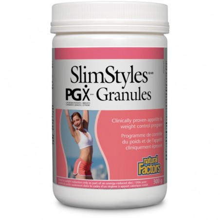 Natural Factors 내추럴 팩터스 SlimStyles PGX 과립, 300g | 매일 업데이트되는 특가 상품 | VITASHOP
