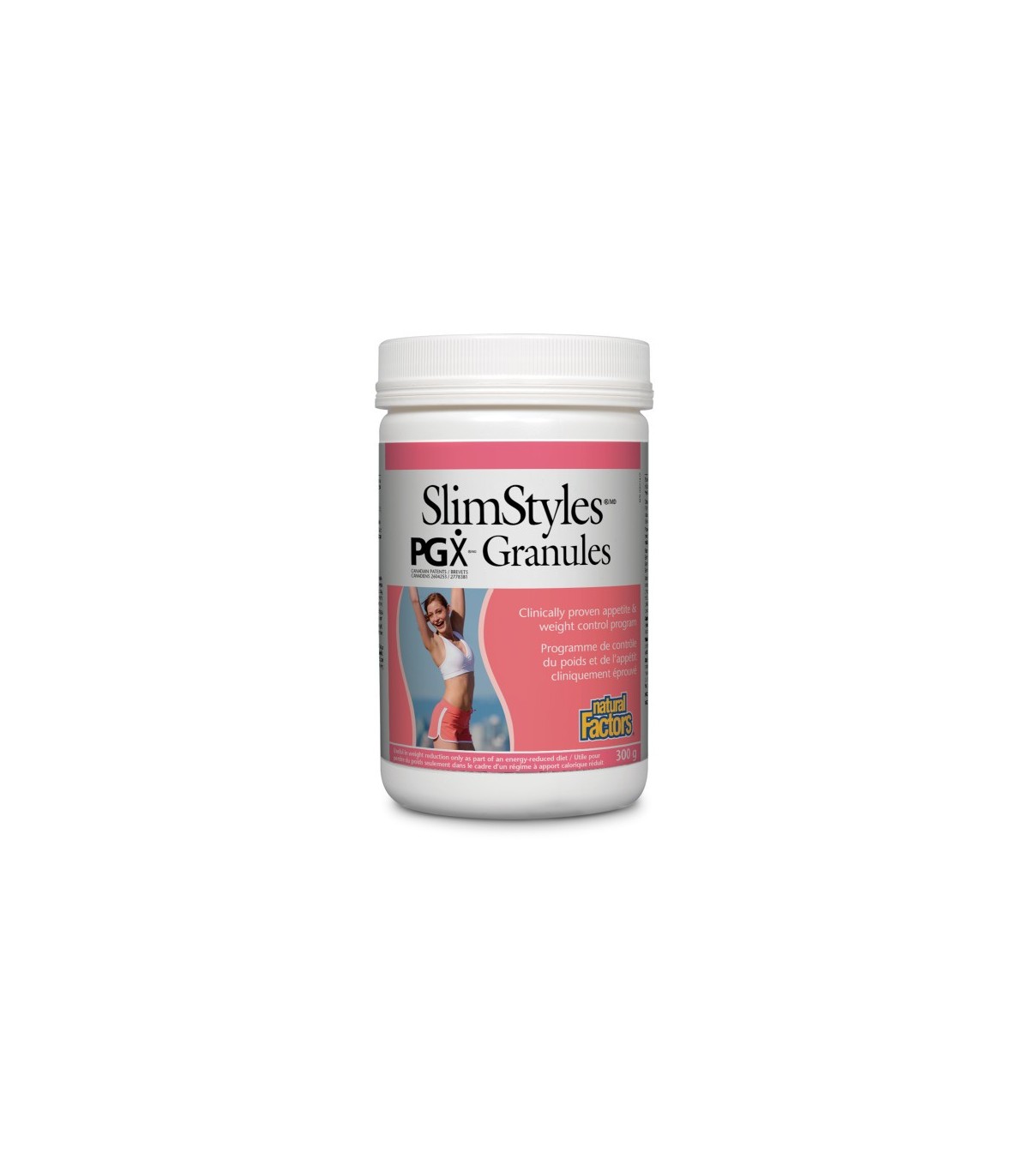 Natural Factors 내추럴 팩터스 SlimStyles PGX 과립, 300g | 매일 업데이트되는 특가 상품 | VITASHOP