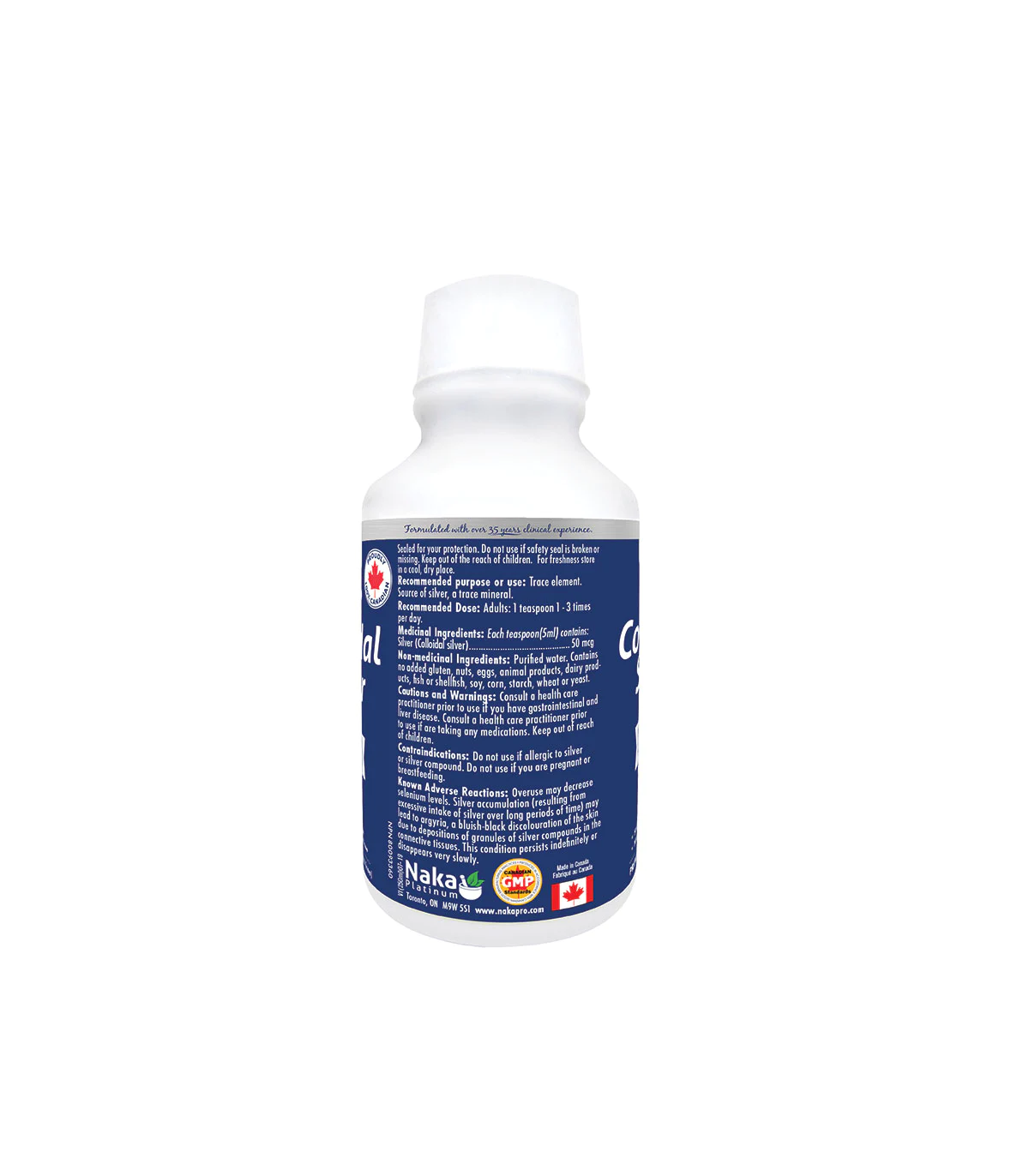 Naka Platinum Colloidal Silver 10ppm 600 ml | Unbeatable Prices, Daily Deals | VITASHOP