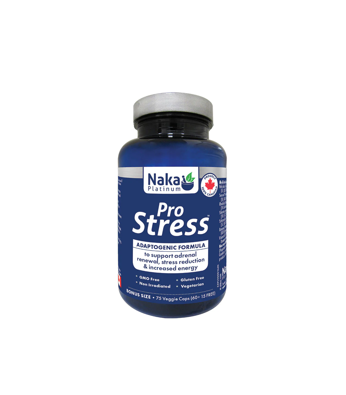 Platinum Pro Stress 75 Vegi Capsules | Safest & Easiest Shopping Vitamins Online | VITASHOP
