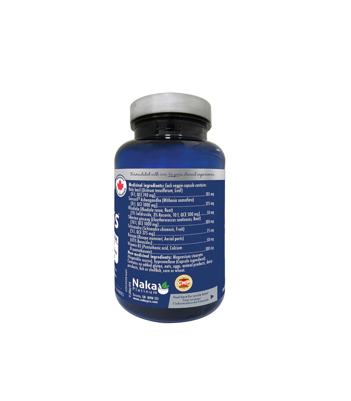 Platinum Pro Stress 75 Vegi Capsules | Safest & Easiest Shopping Vitamins Online | VITASHOP
