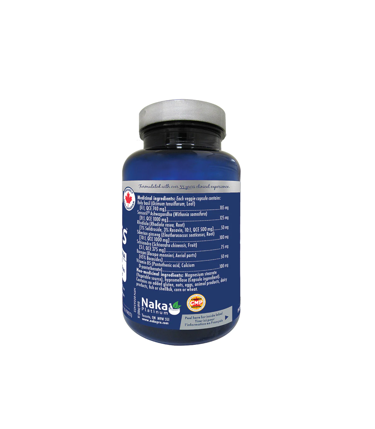 Platinum Pro Stress 75 Vegi Capsules | Safest & Easiest Shopping Vitamins Online | VITASHOP