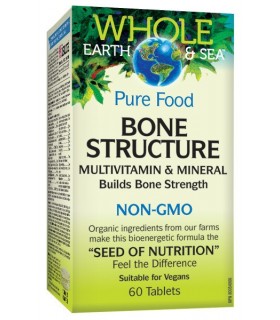 Whole Earth & Sea Bone Structure Multivitamin & Mineral, 60 Tablets | Unbeatable Prices, Daily Deals | VITASHOP