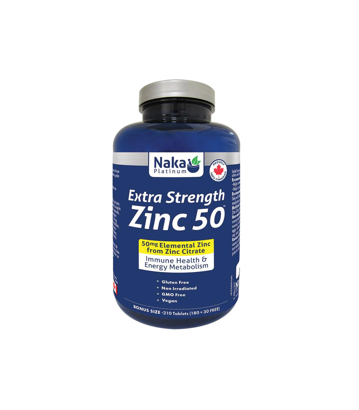 Naka 나카 백금 구연산아연 50mg 210정 | 매일 업데이트되는 특가 상품 | VITASHOP