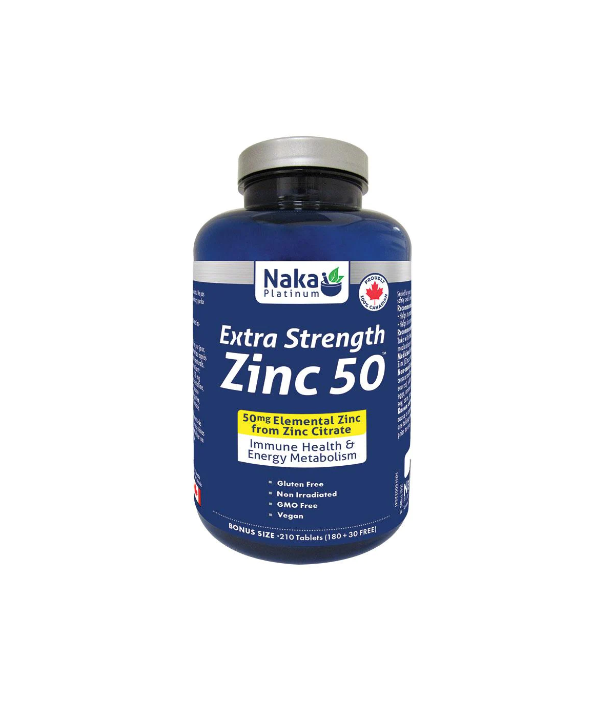Naka 나카 백금 구연산아연 50mg 210정 | 매일 업데이트되는 특가 상품 | VITASHOP