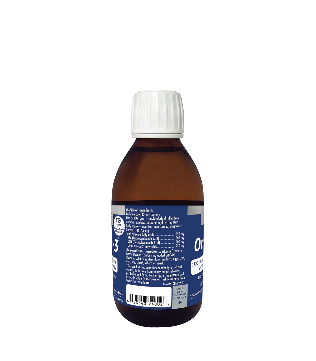 Pro Omega3 Lemon 1300 mg 500 ml Liquid | Safest & Easiest Shopping Vitamins Online | VITASHOP