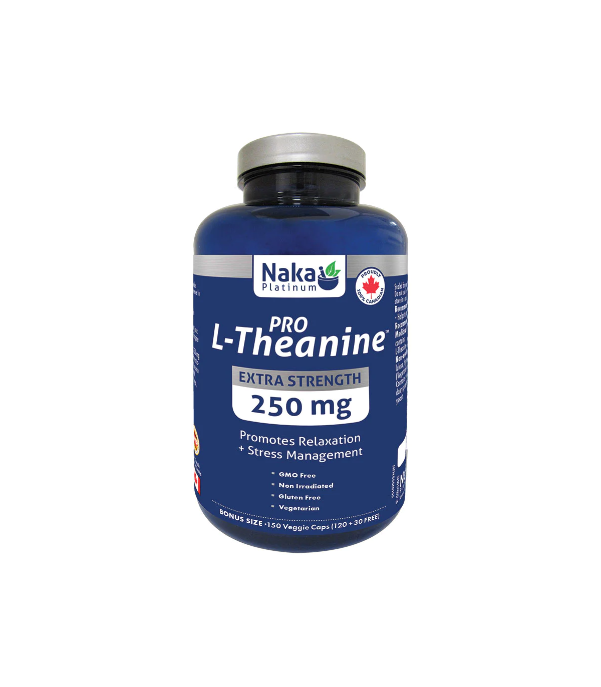 Naka 나카 플래티넘 프로 L-테아닌 250 mg 150 식물성 캡슐 | 매일 업데이트되는 특가 상품 | VITASHOP