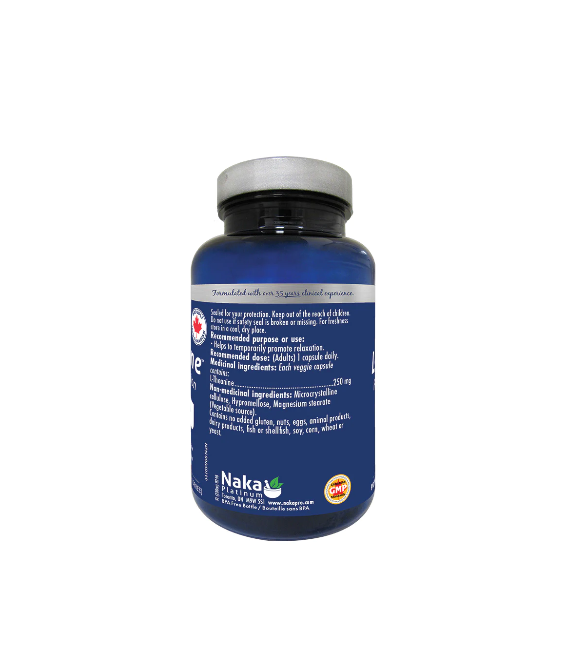 Naka 나카 플래티넘 프로 L-테아닌 250 mg 150 식물성 캡슐 | 매일 업데이트되는 특가 상품 | VITASHOP