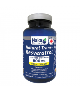 Platinum Natural Trans Resveratrol 600 mg 75 Vegi Capsules | Safest & Easiest Shopping Vitamins Online | VITASHOP