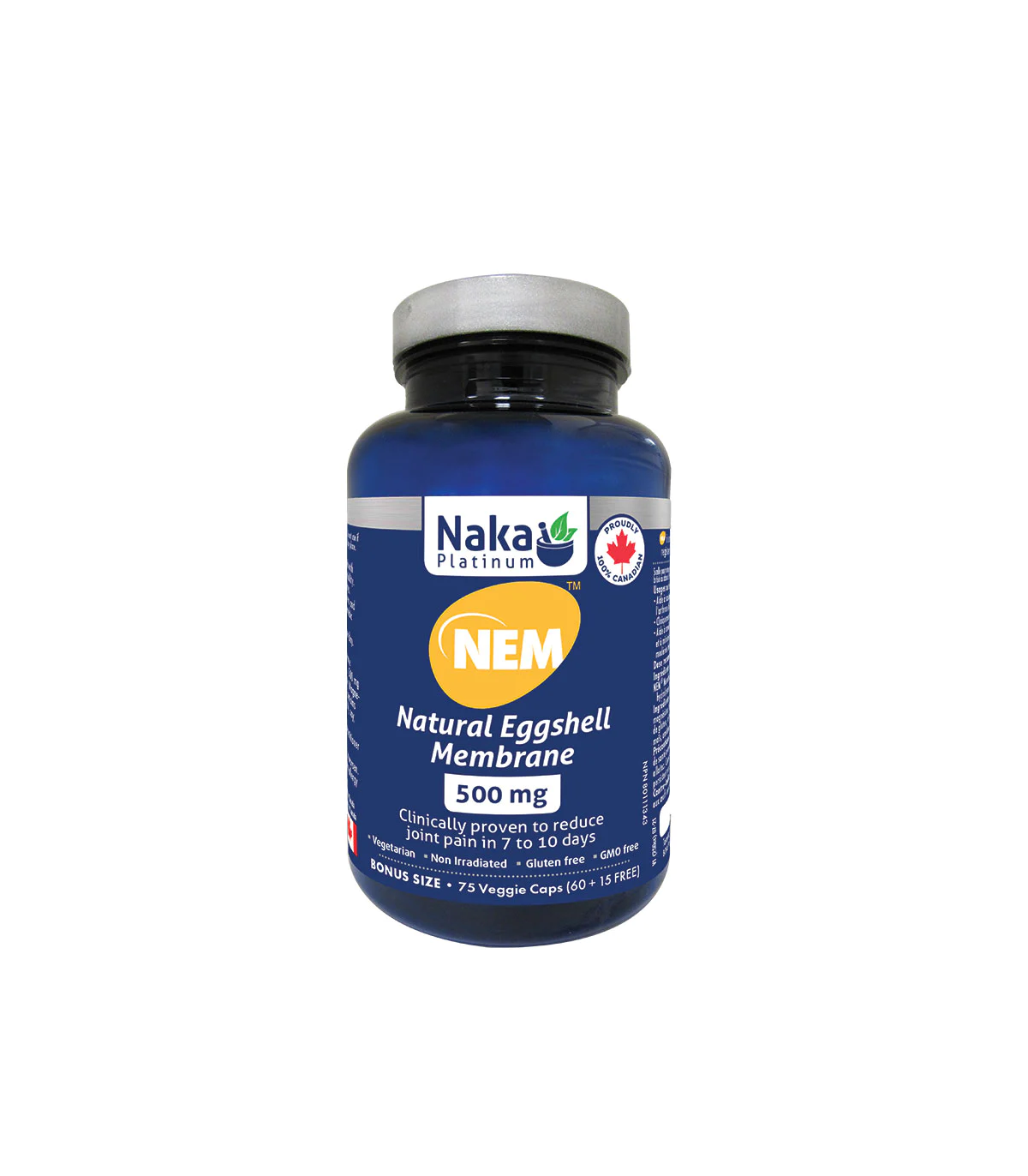 Naka Platinum Nem 500 mg 75 Vegi Capsules | Unbeatable Prices, Daily Deals | VITASHOP