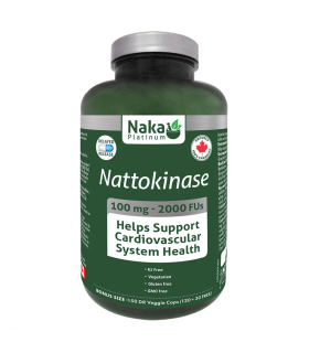 Platinum Nattokinase 100 mg 2000Fu 150 DR Vegi Capsules | Safest & Easiest Shopping Vitamins Online | VITASHOP