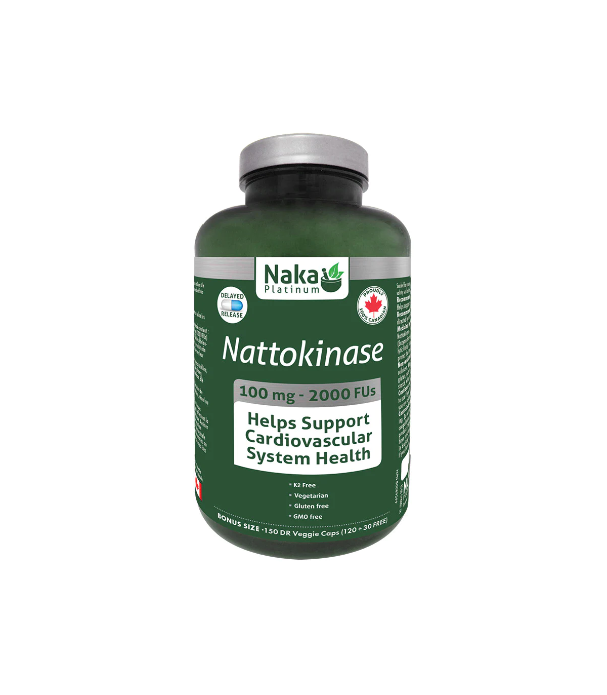 Naka 나카 백금 나토키나아제 100 mg 2000Fu 150 DR 베지 캡슐 | 매일 업데이트되는 특가 상품 | VITASHOP