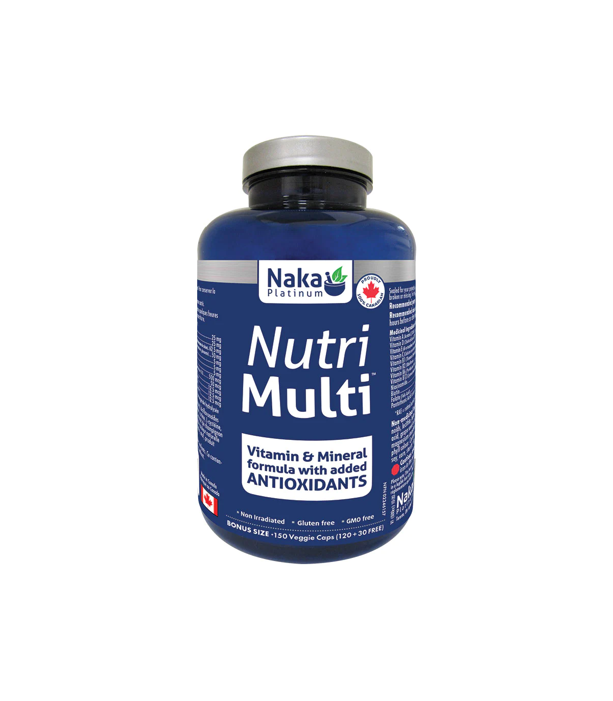 Naka Platinum Nutri Multi 150 Capsules | 每天不同折扣, 全网最低价格 | 种类齐全的保健品店铺 VITASHOP, 只有你想不到, 没有你买不到 !