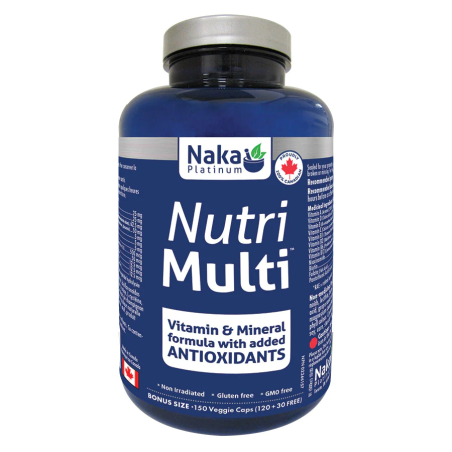 Naka Platinum Nutri Multi 150 Capsules | 每天不同折扣, 全网最低价格 | 种类齐全的保健品店铺 VITASHOP, 只有你想不到, 没有你买不到 !