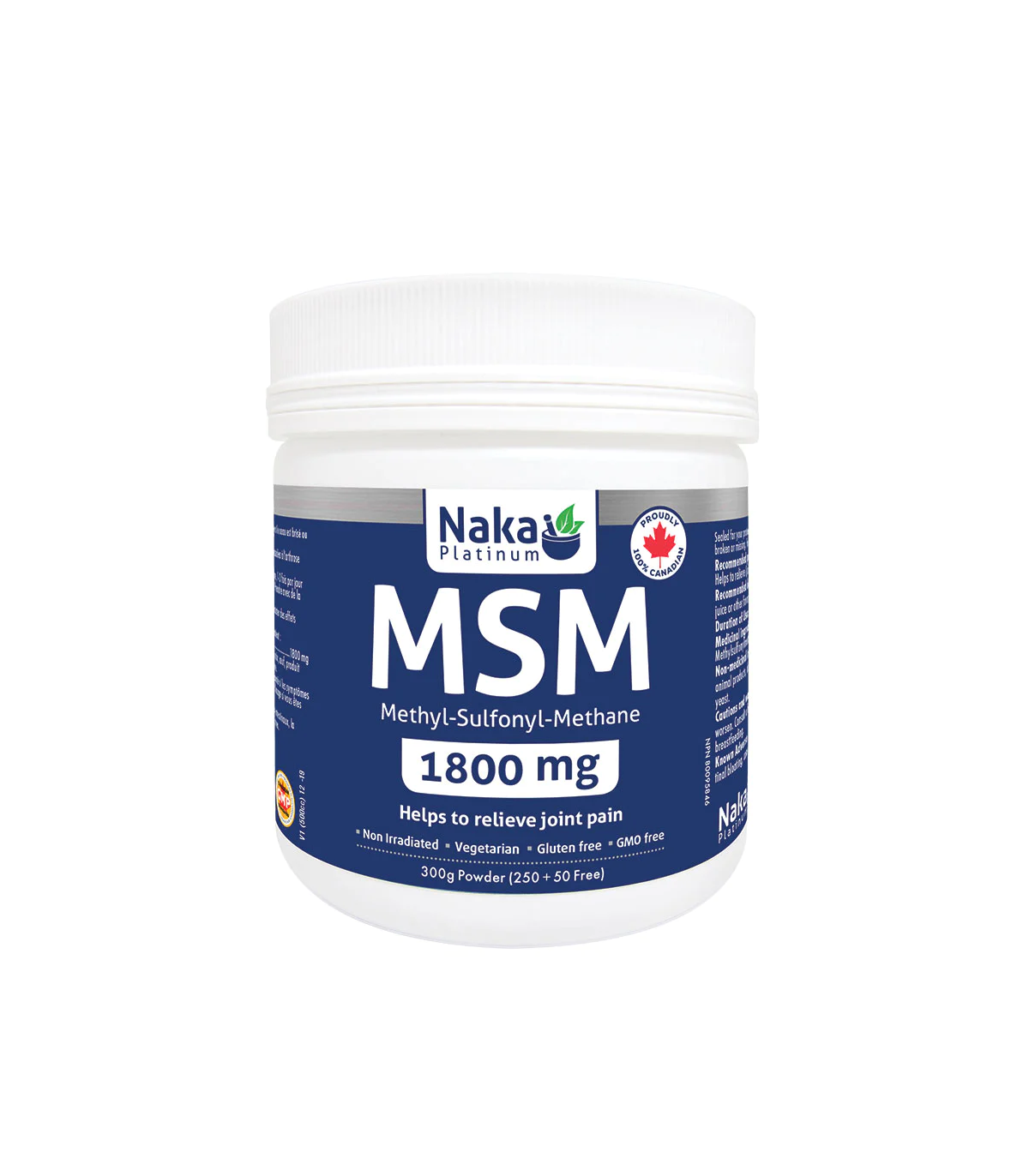 Naka Platinum Msm 1800 mg 300 g Powder | Unbeatable Prices, Daily Deals | VITASHOP