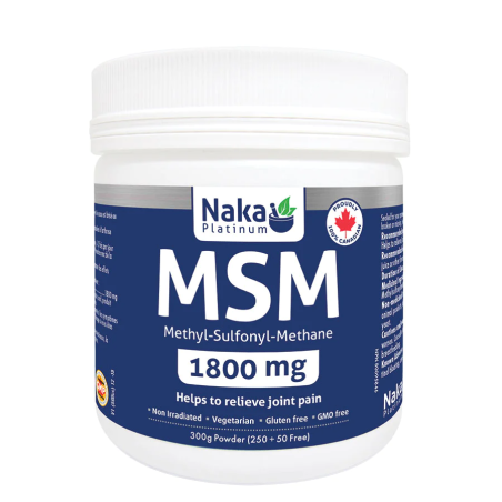 Naka Platinum Msm 1800 mg 300 g Powder | Unbeatable Prices, Daily Deals | VITASHOP