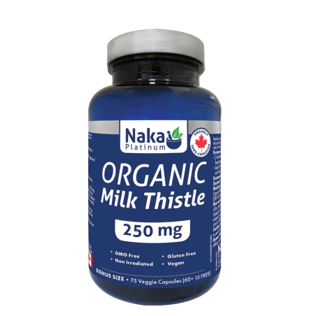 Platinum Organic Milk Thistle 250 mg 75 Vegi Capsules | Safest & Easiest Shopping Vitamins Online | VITASHOP