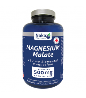 Platinum Magnesium Malate 200 Vegi Capsules | Safest & Easiest Shopping Vitamins Online | VITASHOP
