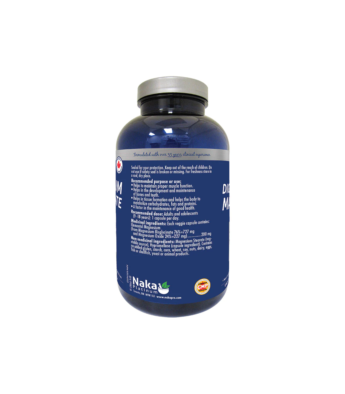 Naka Platinum Mag Bisglycinate 200 mg 390 Vegi Capsules | Unbeatable Prices, Daily Deals | VITASHOP