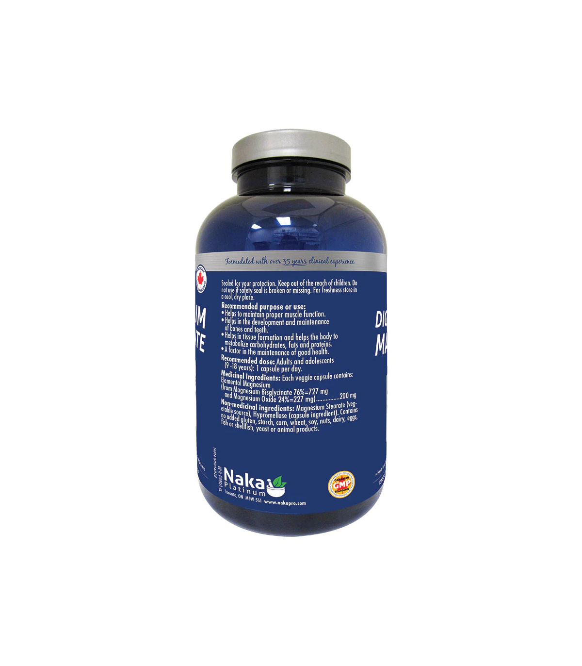 Naka Platinum Mag Bisglycinate 200 mg 390 Vegi Capsules | Unbeatable Prices, Daily Deals | VITASHOP