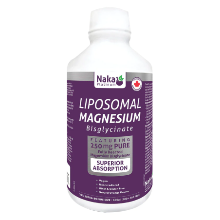 Naka Platinum Liposomal Mag Bisglycinate 250 mg 600 ml | Unbeatable Prices, Daily Deals | VITASHOP