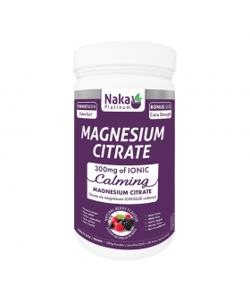 Naka Platinum Mag Citrate Calming Powder 300 mg Mixed Berry 300 g | 每天不同折扣, 全网最低价格 | 种类齐全的保健品店铺 VITASHOP, 只有你想不到, 没有你买不到 !
