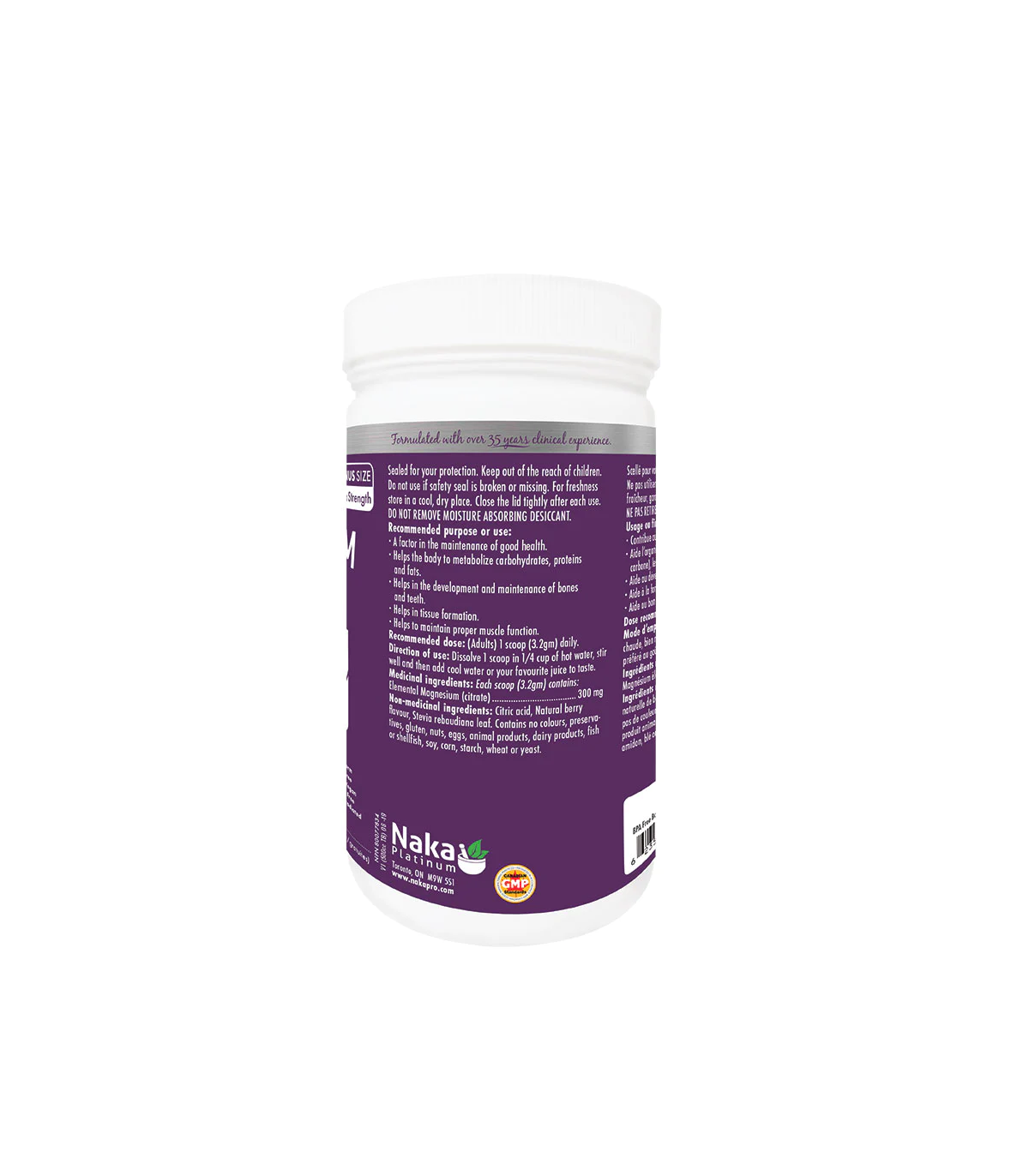 Naka Platinum Mag Citrate Calming Powder 300 mg Mixed Berry 300 g | Unbeatable Prices, Daily Deals | VITASHOP
