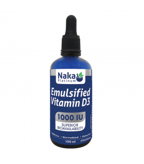 Naka Platinum D3 Emulsified 1000 IU Dropper Bulb 100 ml | Unbeatable Prices, Daily Deals | VITASHOP