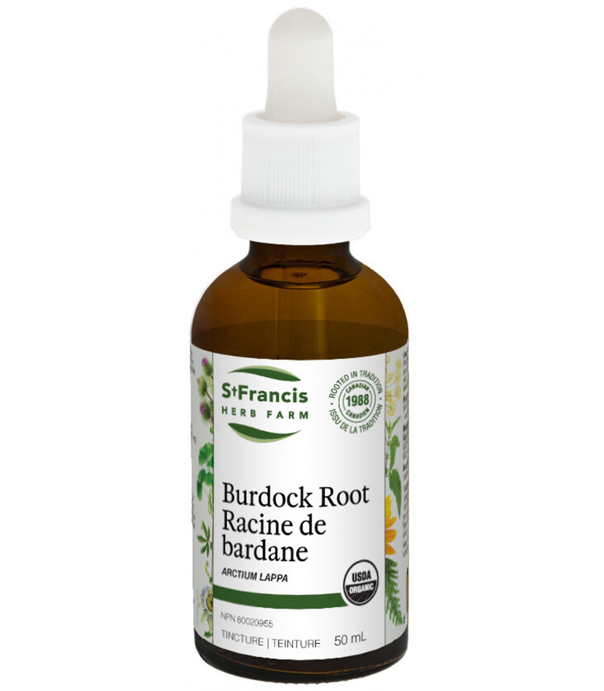 St. Francis Herb Farm Burdock Root 50 mL | 每天不同折扣, 全网最低价格 | 种类齐全的保健品店铺 VITASHOP, 只有你想不到, 没有你买不到 !