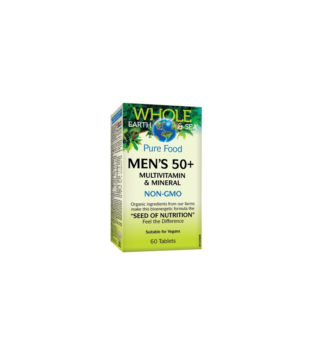 Whole Earth & Sea Men's 50+ Multivitamin & Mineral, 60 Tablets | Unbeatable Prices, Daily Deals | VITASHOP