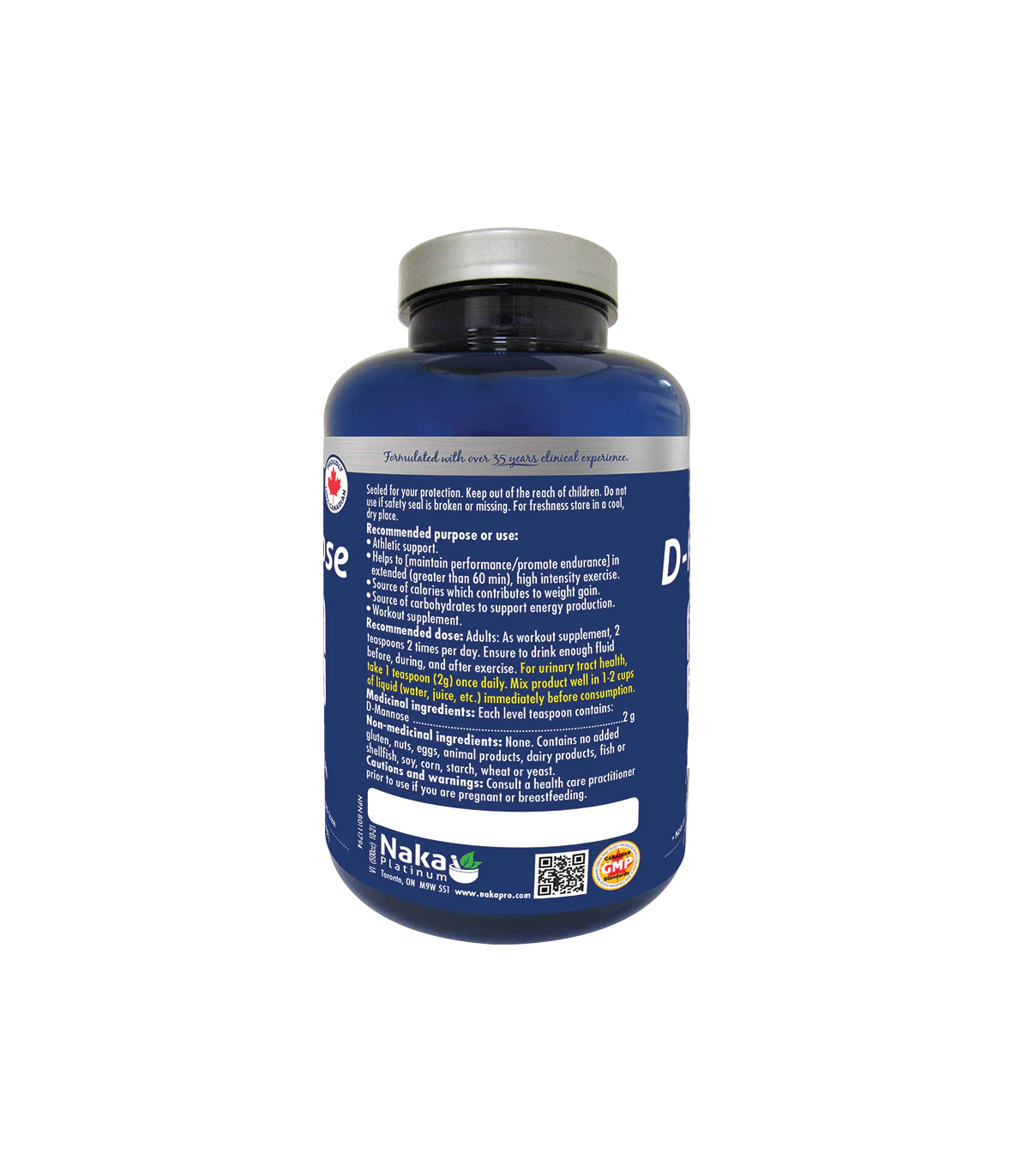 Naka 나카 백금 D 만노스 150g 분말 | 매일 업데이트되는 특가 상품 | VITASHOP