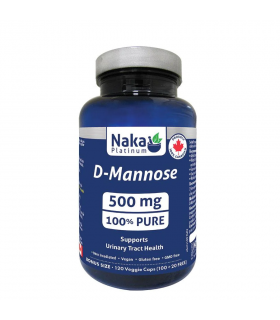 Naka Platinum D Mannose 120 Vegi Capsules | Unbeatable Prices, Daily Deals | VITASHOP