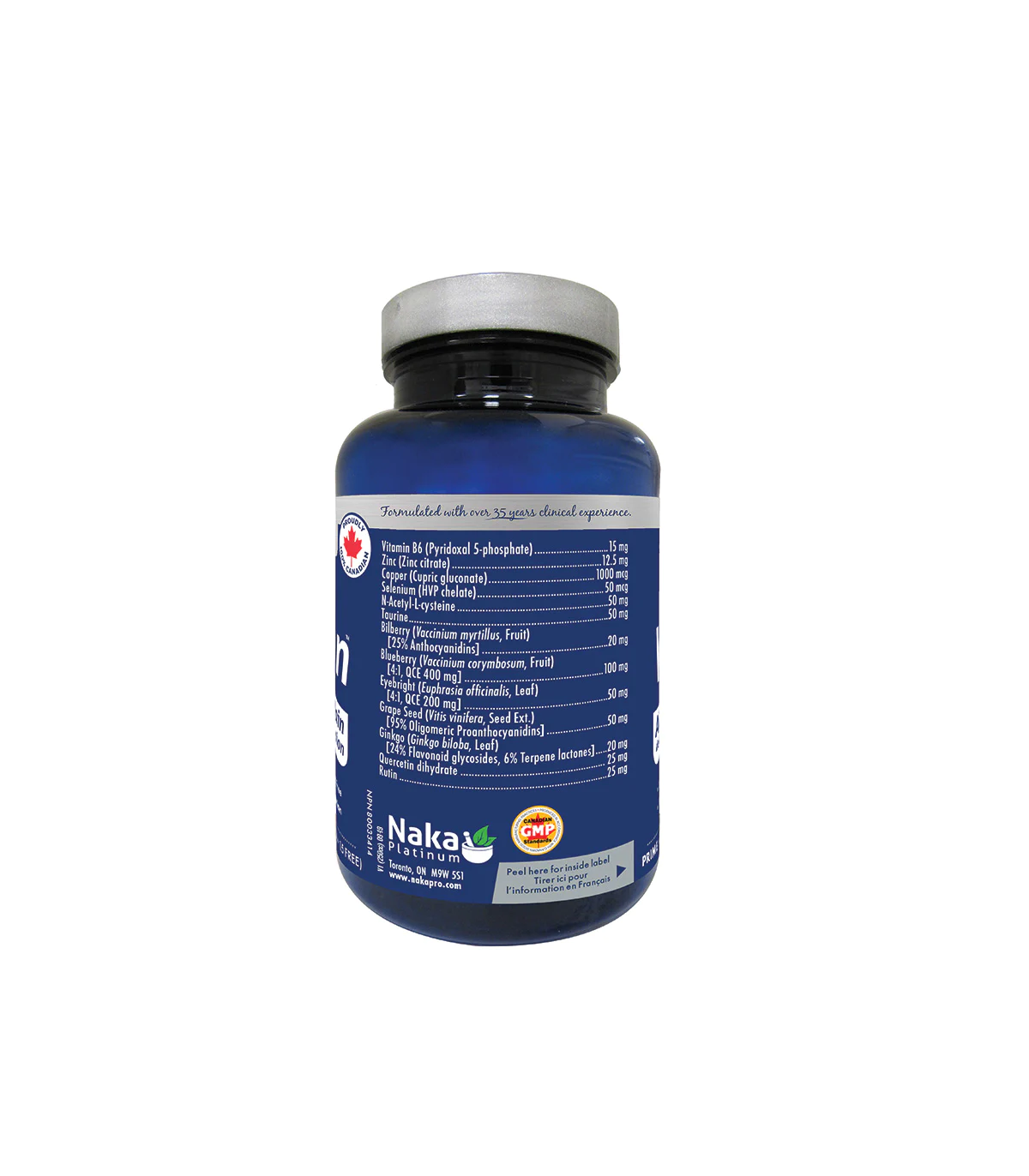 Naka Platinum Pro Vision 75 Vegi Capsules | Unbeatable Prices, Daily Deals | VITASHOP