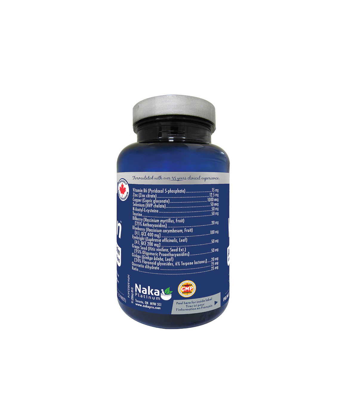 Naka Platinum Pro Vision 75 Vegi Capsules | Unbeatable Prices, Daily Deals | VITASHOP