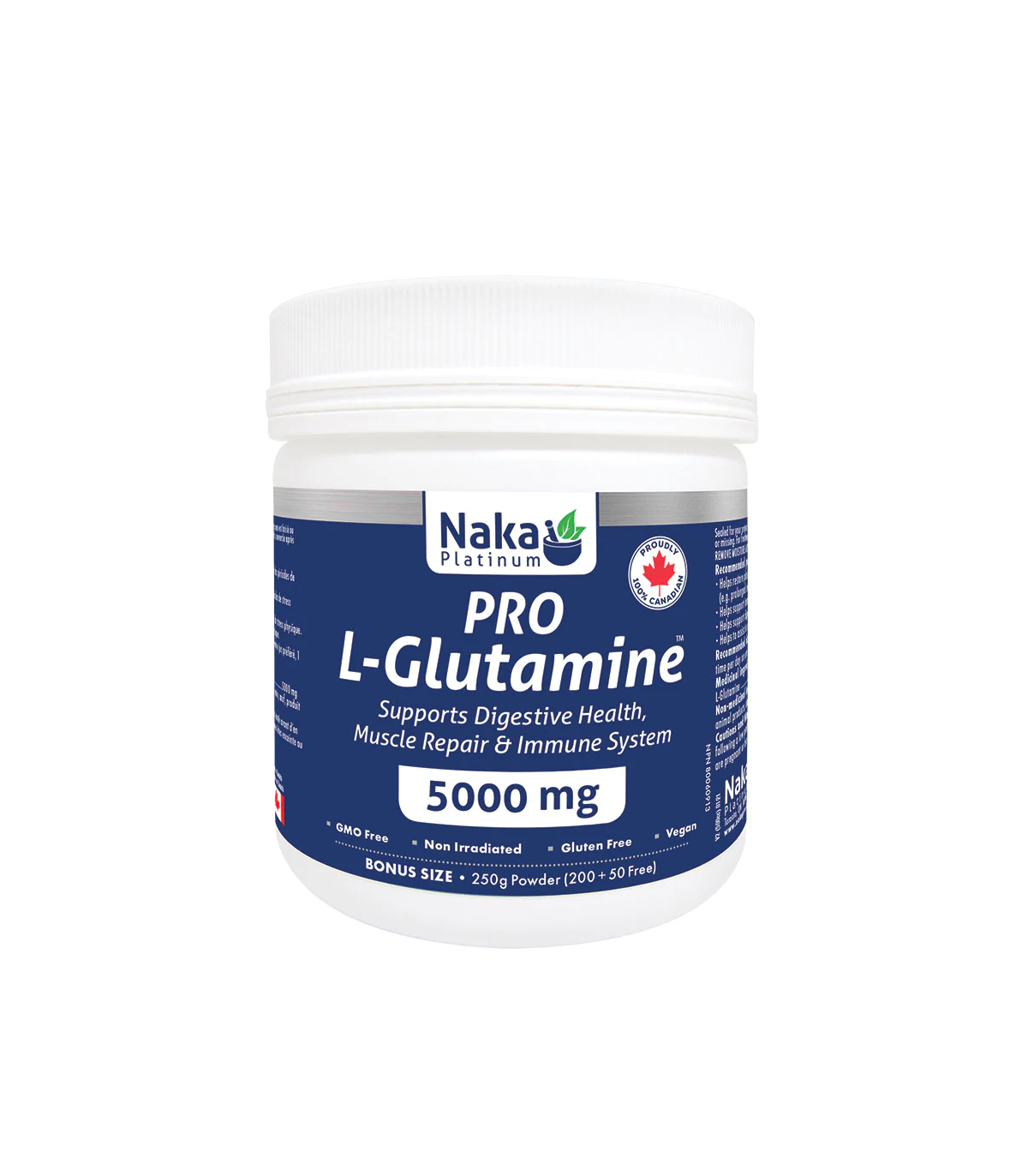 Naka 나카 플래티넘 프로 L-글루타민 5000 mg 250 g 분말 | 매일 업데이트되는 특가 상품 | VITASHOP