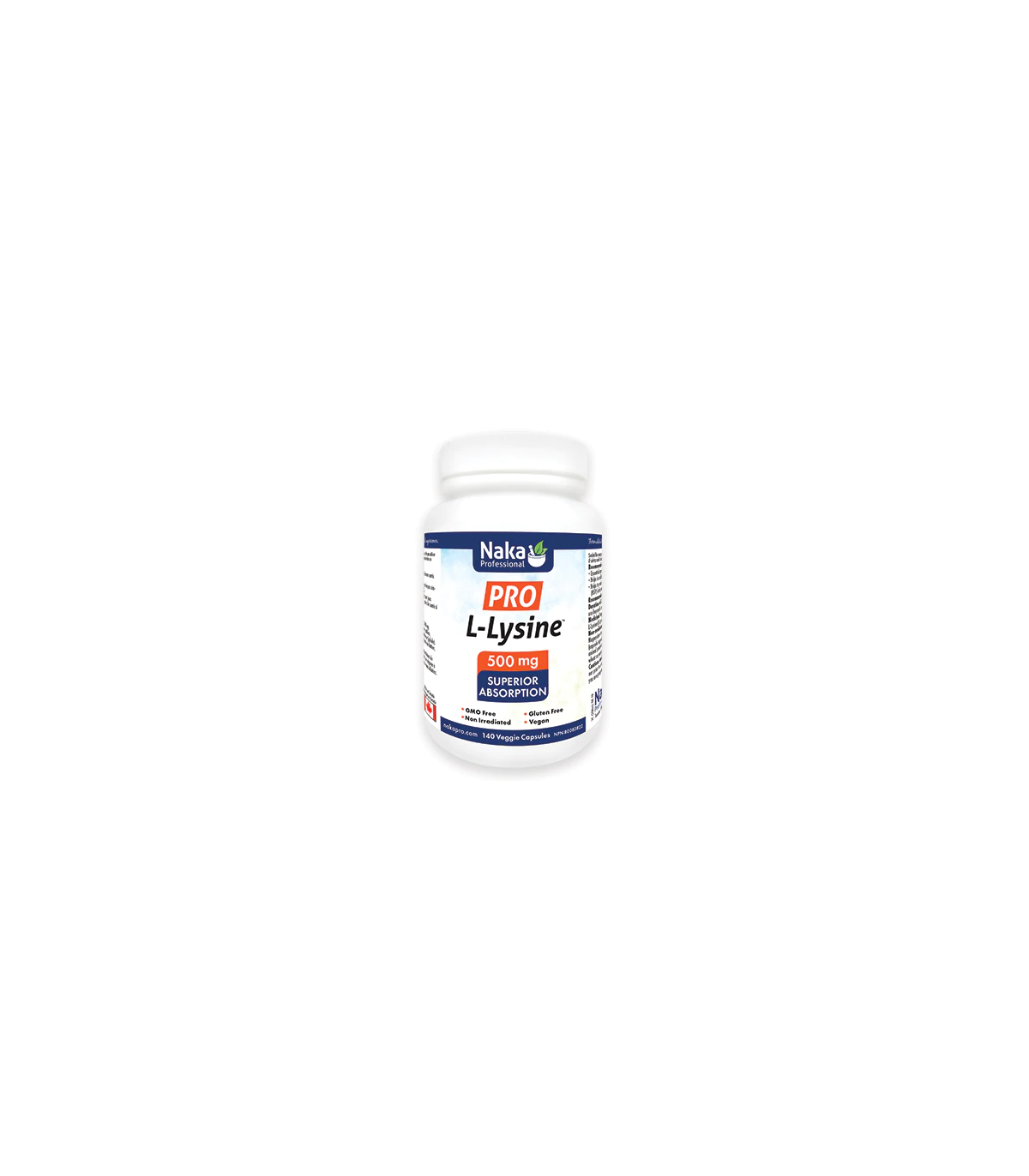 Naka 나카 프로 L-라이신 500 mg 140 식물성 캡슐 | 매일 업데이트되는 특가 상품 | VITASHOP