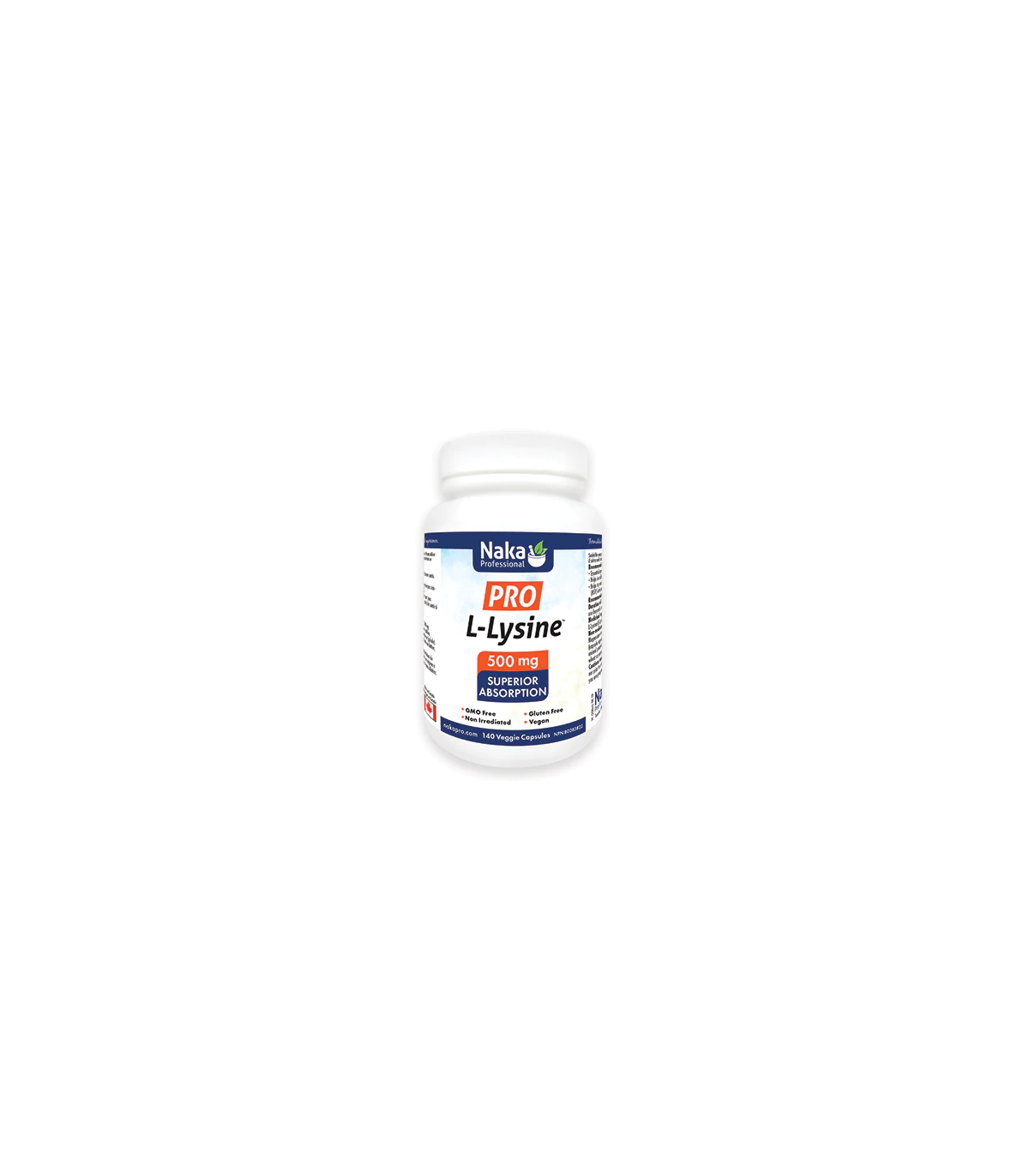 Naka 나카 프로 L-라이신 500 mg 140 식물성 캡슐 | 매일 업데이트되는 특가 상품 | VITASHOP