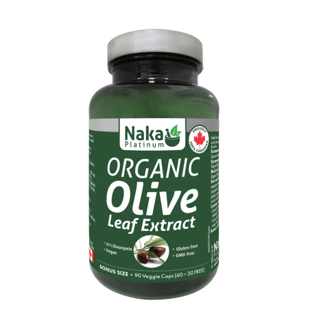 Naka Platinum Olive Leaf Extract Organic 90 Vegi Capsules | Unbeatable Prices, Daily Deals | VITASHOP