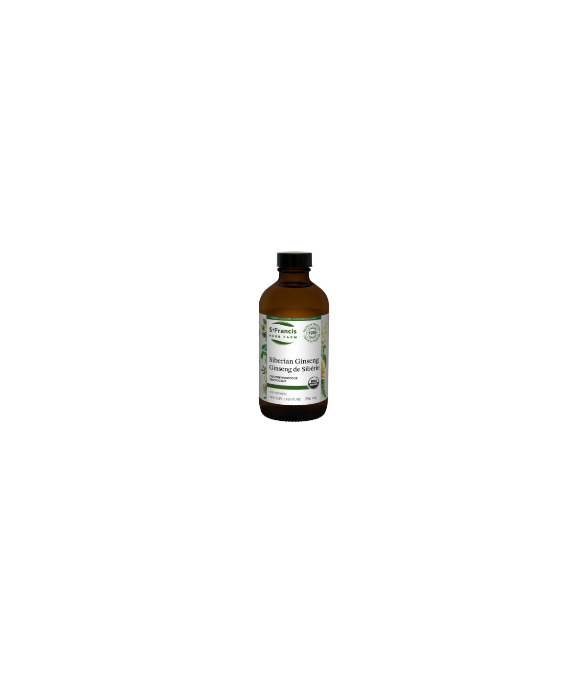 St. Francis Herb Farm Siberian Ginseng (Eleuthero) 250 mL | 每天不同折扣, 全网最低价格 | 种类齐全的保健品店铺 VITASHOP, 只有你想不到, 没有你买不到 !