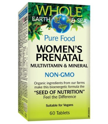 Whole Earth & Sea 홀 어스앤씨 여성 산전 종합 비타민 및 미네랄 60 Tablets | 매일 업데이트되는 특가 상품 | VITASHOP