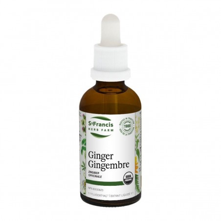 St. Francis Herb Farm Ginger (1:1 Fluid Extract) 50 mL | Unbeatable Prices, Daily Deals | VITASHOP