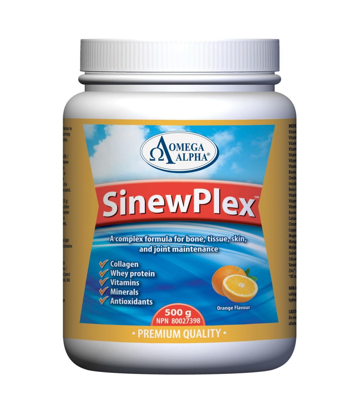 Omega Alpha SinewPlex Orange 500 g | 每天不同折扣, 全网最低价格 | 种类齐全的保健品店铺 VITASHOP, 只有你想不到, 没有你买不到 !