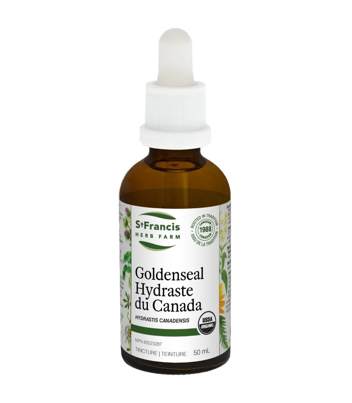St. Francis Herb Farm Goldenseal 50 mL | 每天不同折扣, 全网最低价格 | 种类齐全的保健品店铺 VITASHOP, 只有你想不到, 没有你买不到 !